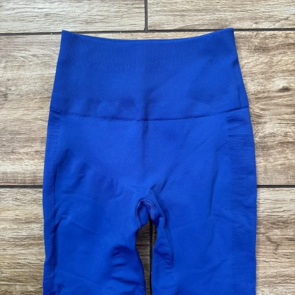 Lululemon Zone In Tight Size 4 Sapphire Blue Full length Leggings - Picture 9 of 16